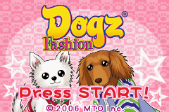 Dogz - Fashion Title Screen